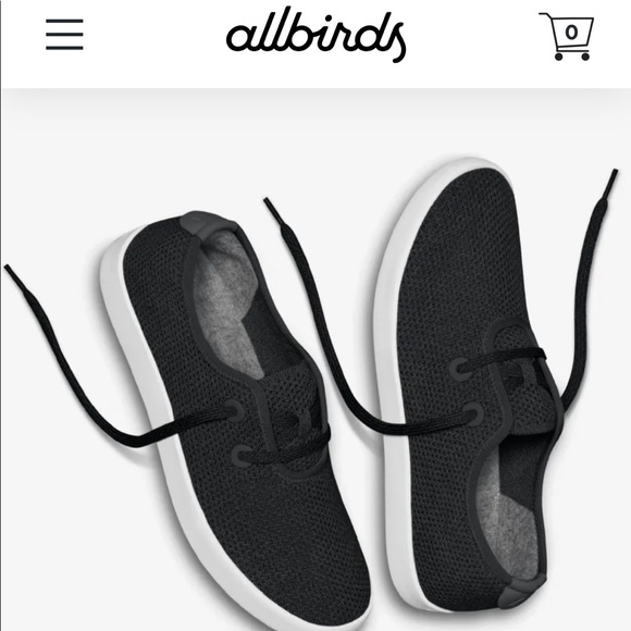 allbirds Shoes - Allbirds Tree Skippers - Jet Black - Women Size 10